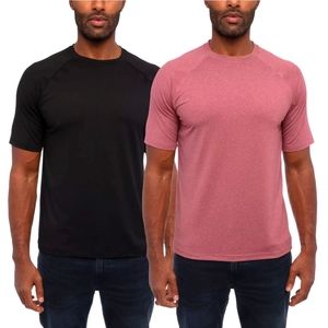 Glacier 2-pack crew stretch Active T-shirt size Small NWT